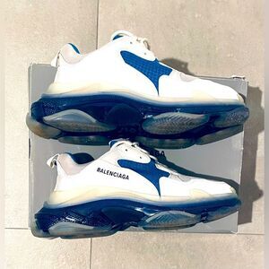 2 Item Bundle Marni Workout Bag - Balenciaga Triple S Runners - 10 - Blue Black